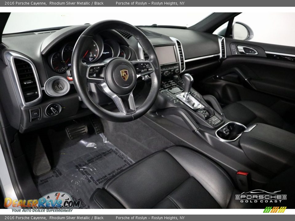 2016 Porsche Cayenne Rhodium Silver Metallic / Black Photo #13