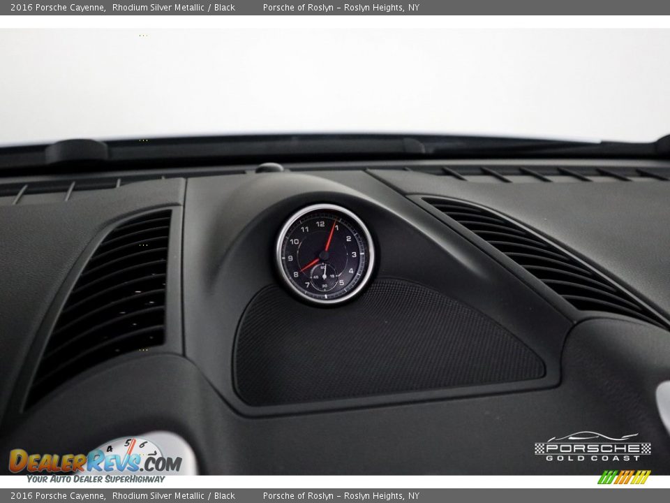 2016 Porsche Cayenne Rhodium Silver Metallic / Black Photo #19