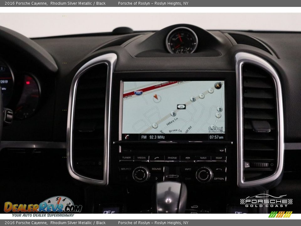 2016 Porsche Cayenne Rhodium Silver Metallic / Black Photo #20