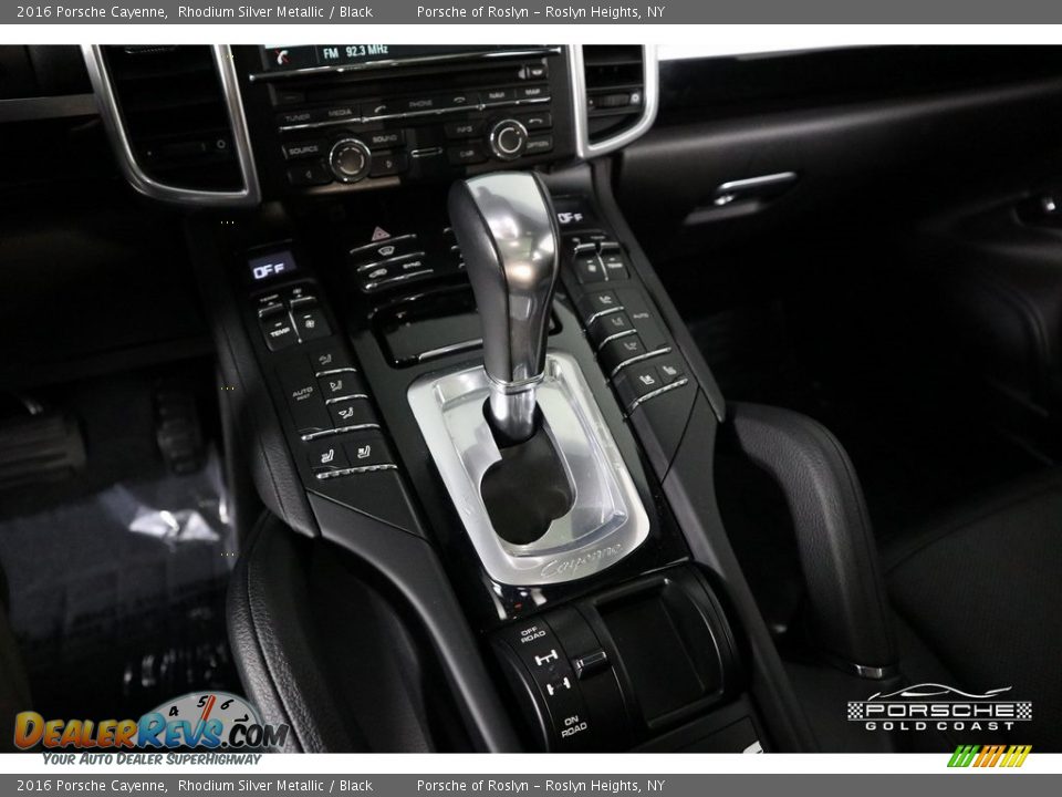 2016 Porsche Cayenne Rhodium Silver Metallic / Black Photo #21