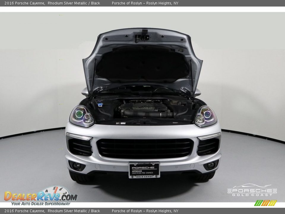 2016 Porsche Cayenne Rhodium Silver Metallic / Black Photo #26