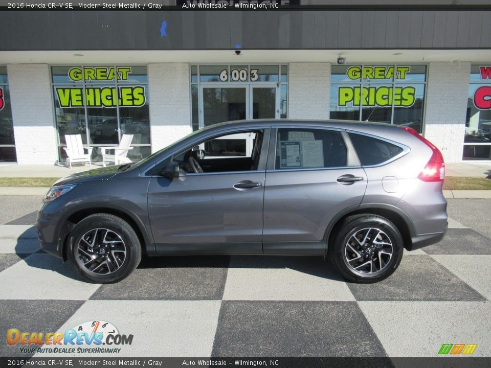 2016 Honda CR-V SE Modern Steel Metallic / Gray Photo #1