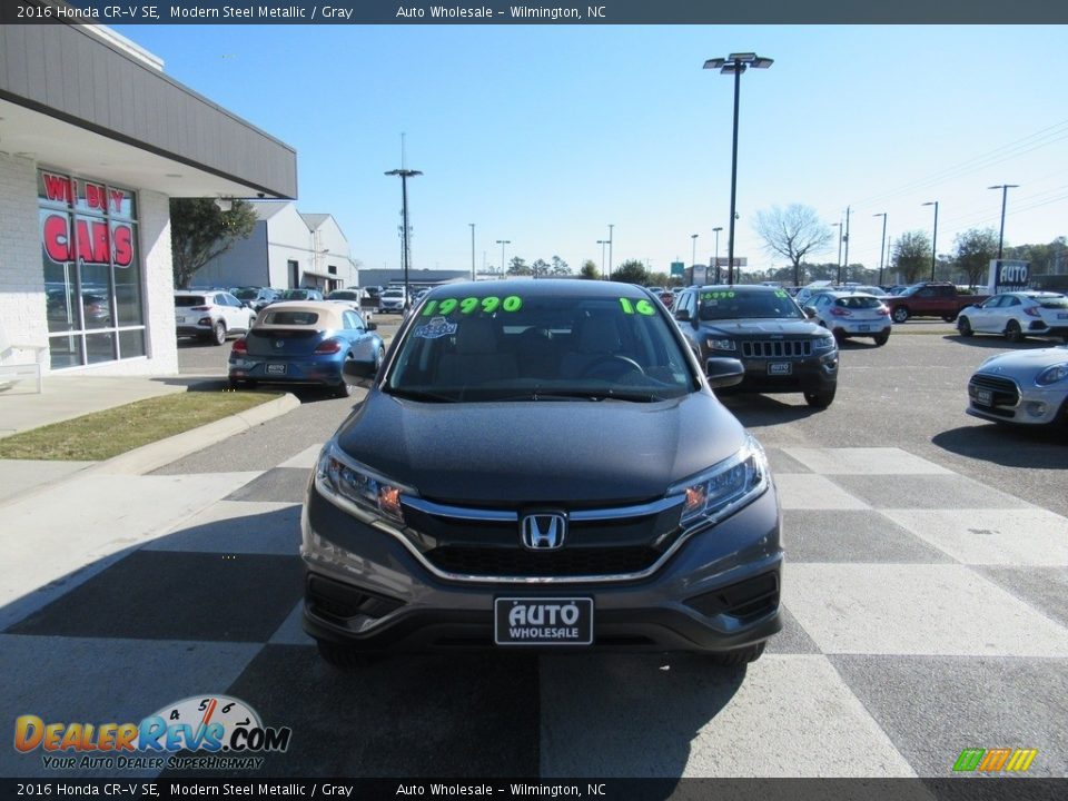 2016 Honda CR-V SE Modern Steel Metallic / Gray Photo #2