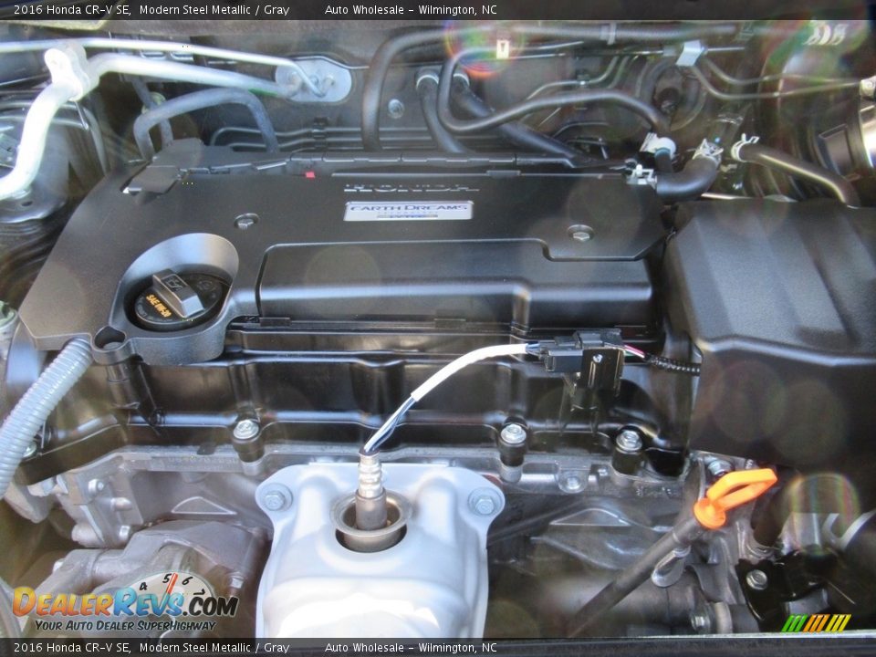 2016 Honda CR-V SE Modern Steel Metallic / Gray Photo #6