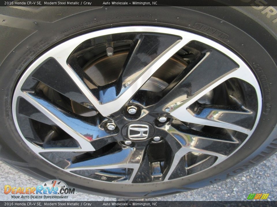 2016 Honda CR-V SE Modern Steel Metallic / Gray Photo #7