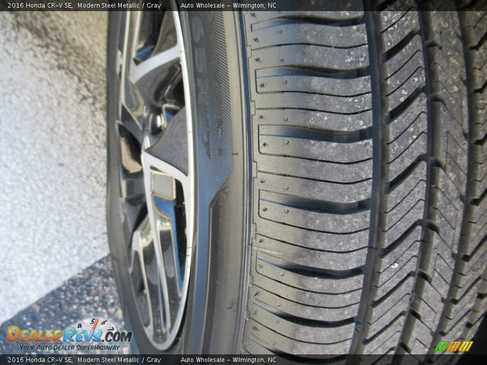 2016 Honda CR-V SE Modern Steel Metallic / Gray Photo #8