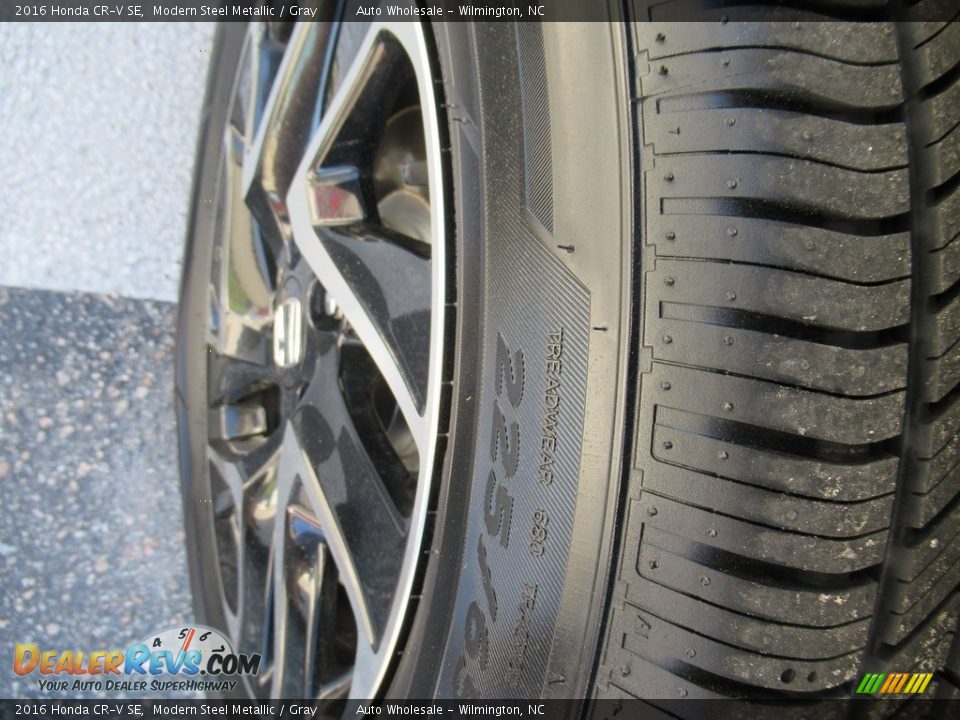 2016 Honda CR-V SE Modern Steel Metallic / Gray Photo #10