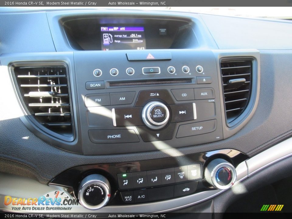 2016 Honda CR-V SE Modern Steel Metallic / Gray Photo #17