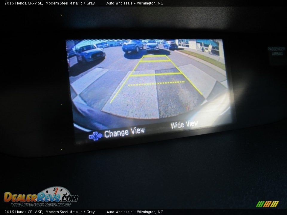 2016 Honda CR-V SE Modern Steel Metallic / Gray Photo #18