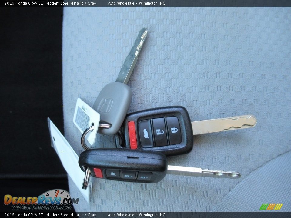 2016 Honda CR-V SE Modern Steel Metallic / Gray Photo #20