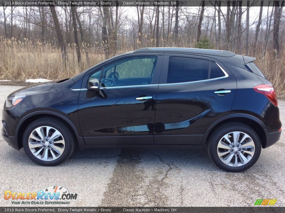 2019 Buick Encore Preferred Ebony Twilight Metallic / Ebony Photo #3