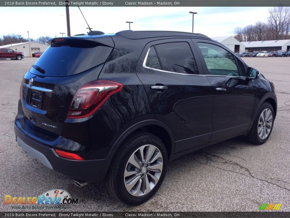 2019 Buick Encore Preferred Ebony Twilight Metallic / Ebony Photo #6