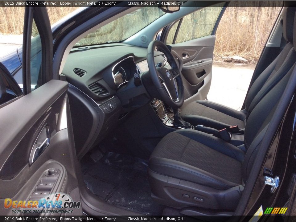 2019 Buick Encore Preferred Ebony Twilight Metallic / Ebony Photo #9