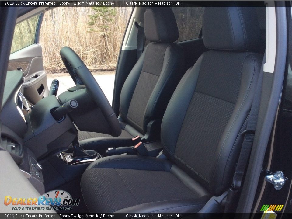 2019 Buick Encore Preferred Ebony Twilight Metallic / Ebony Photo #10