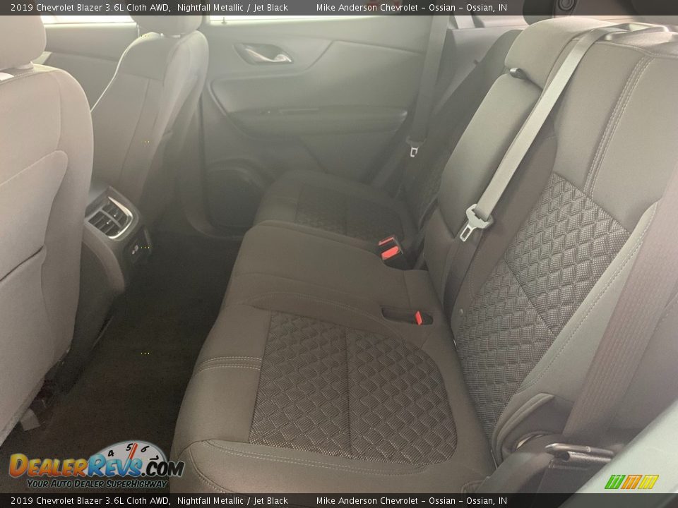 2019 Chevrolet Blazer 3.6L Cloth AWD Nightfall Metallic / Jet Black Photo #12