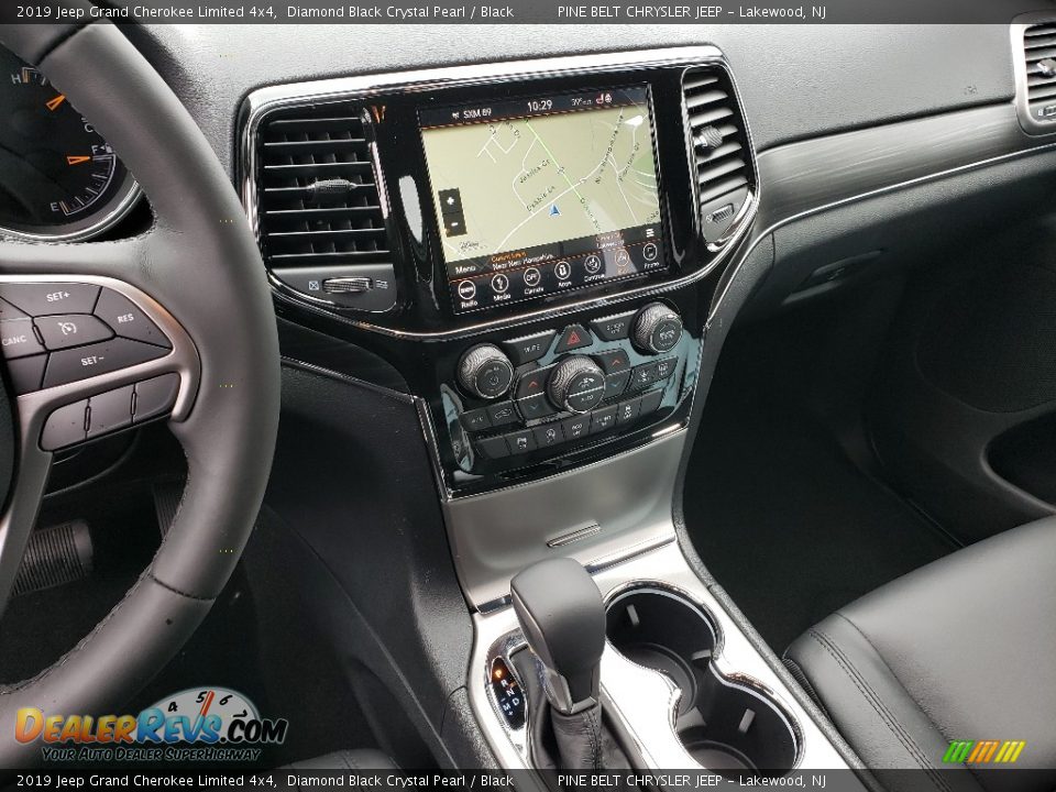 2019 Jeep Grand Cherokee Limited 4x4 Diamond Black Crystal Pearl / Black Photo #10