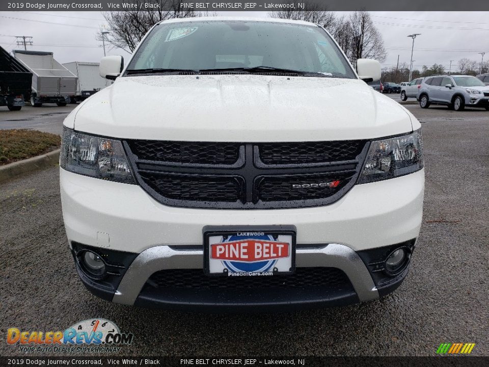 2019 Dodge Journey Crossroad Vice White / Black Photo #2
