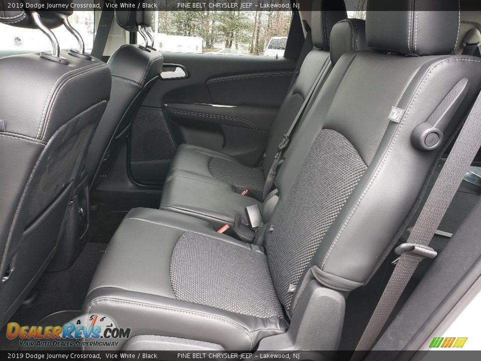 2019 Dodge Journey Crossroad Vice White / Black Photo #6