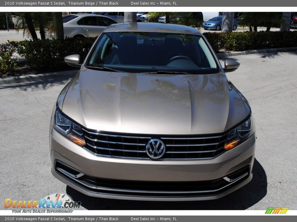 2016 Volkswagen Passat S Sedan Titanium Beige / Titan Black Photo #3