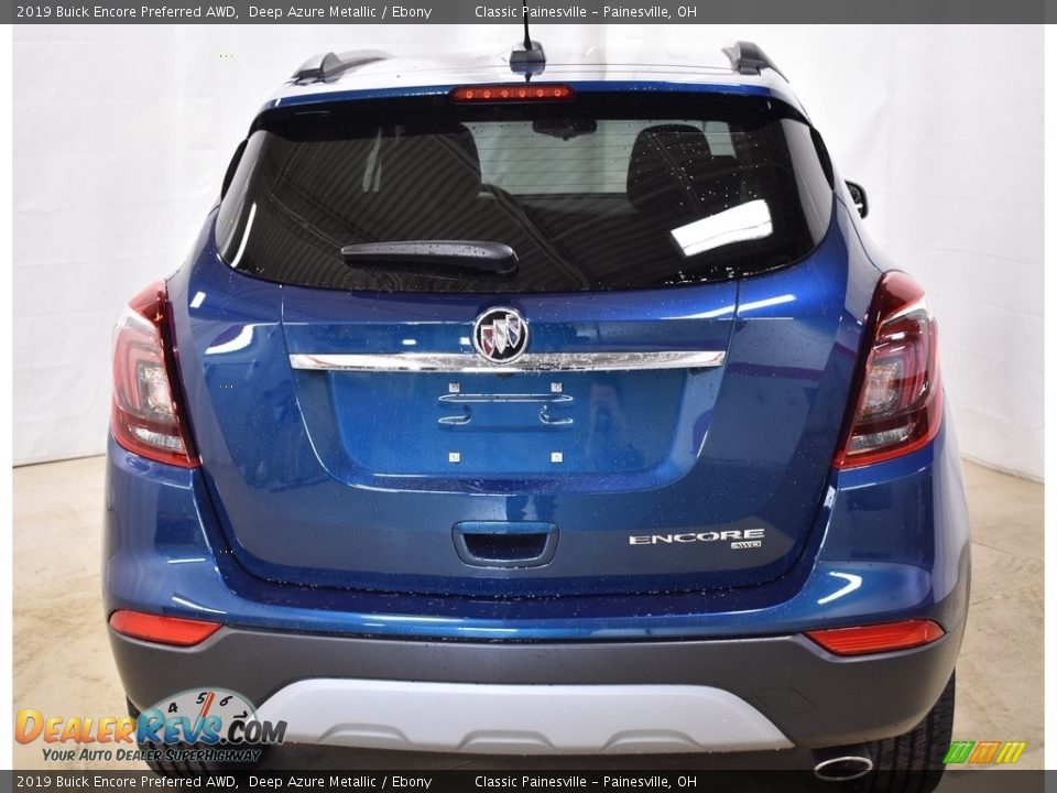 2019 Buick Encore Preferred AWD Deep Azure Metallic / Ebony Photo #3