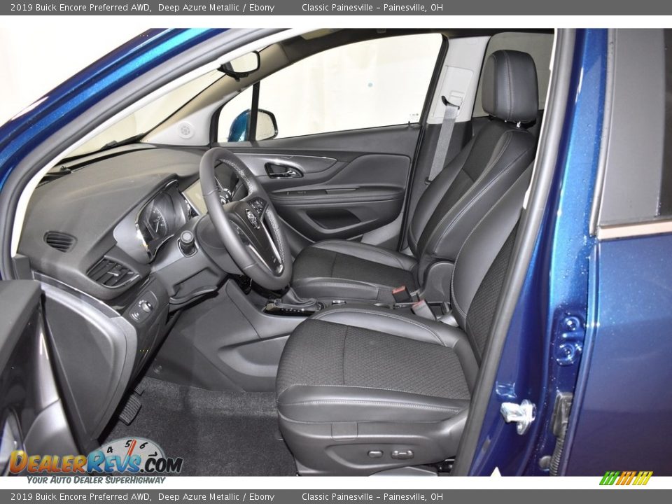 2019 Buick Encore Preferred AWD Deep Azure Metallic / Ebony Photo #6