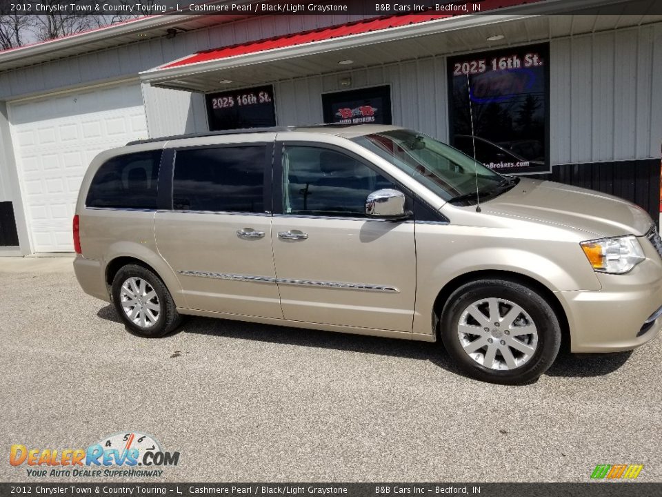 2012 Chrysler Town & Country Touring - L Cashmere Pearl / Black/Light Graystone Photo #1