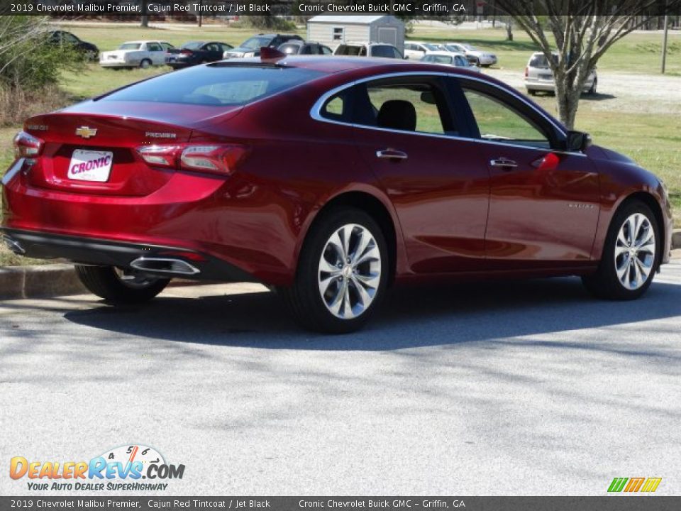 2019 Chevrolet Malibu Premier Cajun Red Tintcoat / Jet Black Photo #4