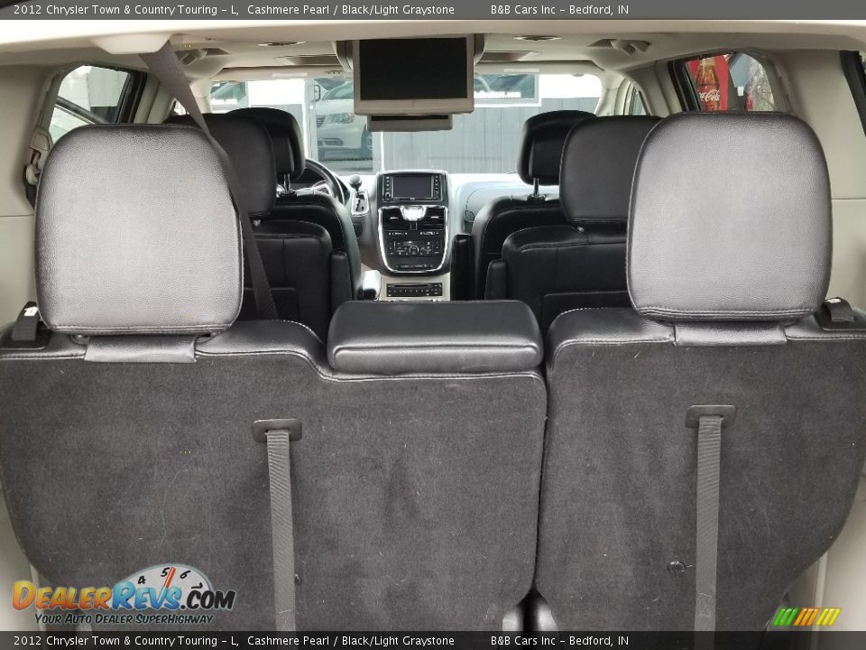 2012 Chrysler Town & Country Touring - L Cashmere Pearl / Black/Light Graystone Photo #16