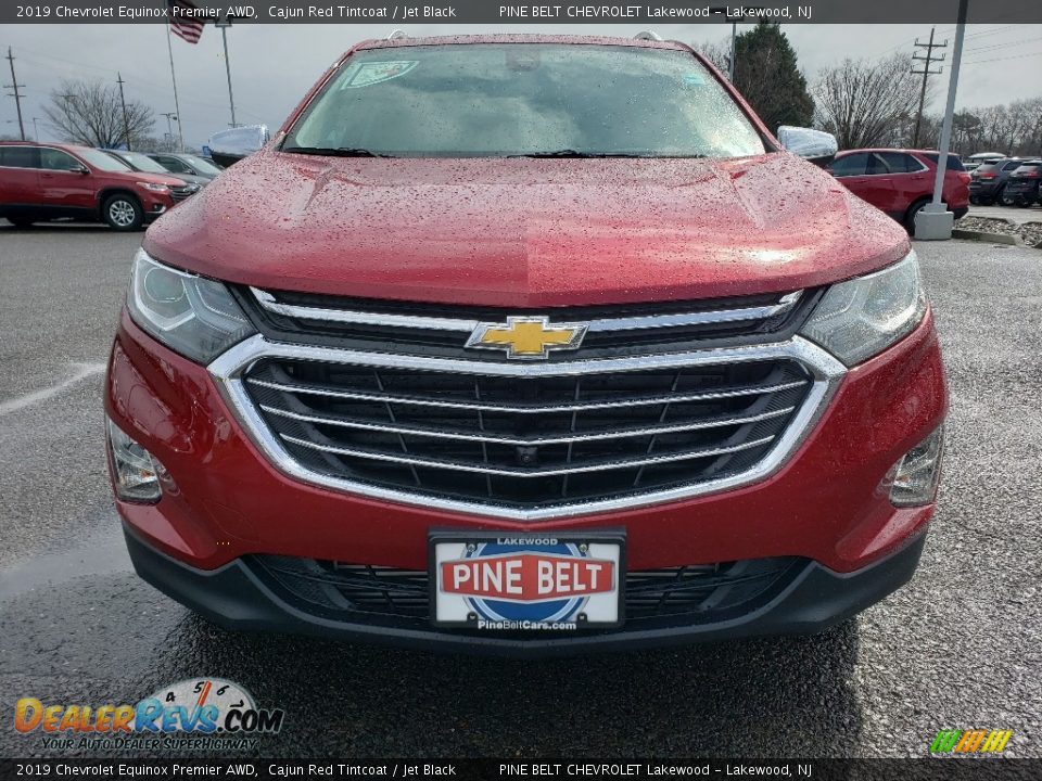 2019 Chevrolet Equinox Premier AWD Cajun Red Tintcoat / Jet Black Photo #2