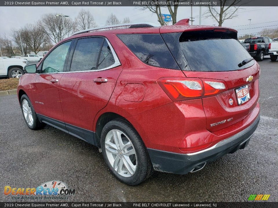 2019 Chevrolet Equinox Premier AWD Cajun Red Tintcoat / Jet Black Photo #4