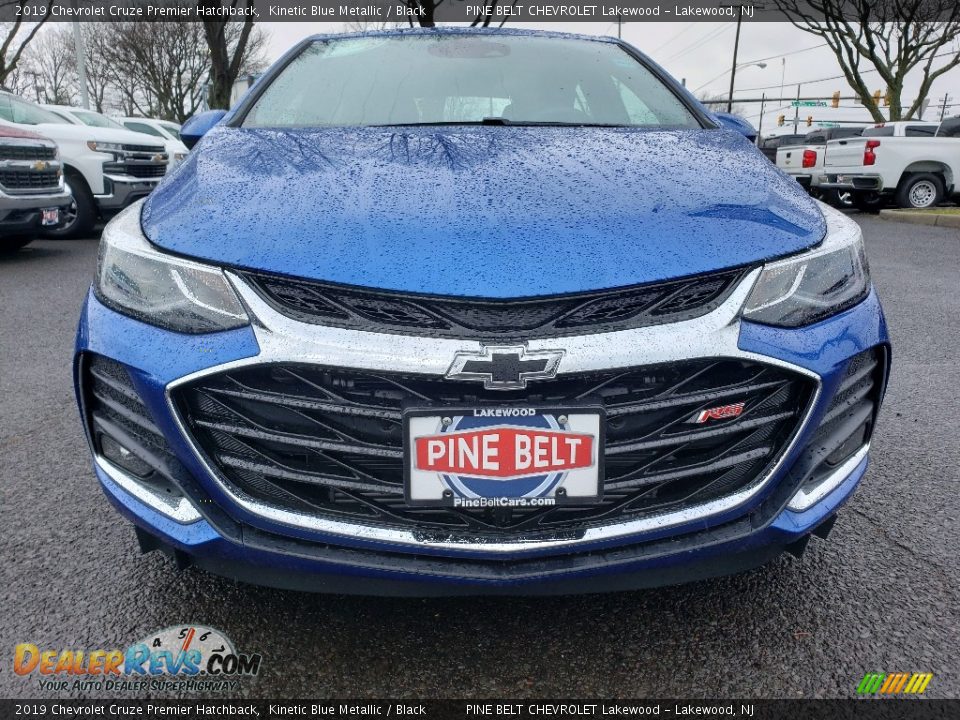 2019 Chevrolet Cruze Premier Hatchback Kinetic Blue Metallic / Black Photo #2