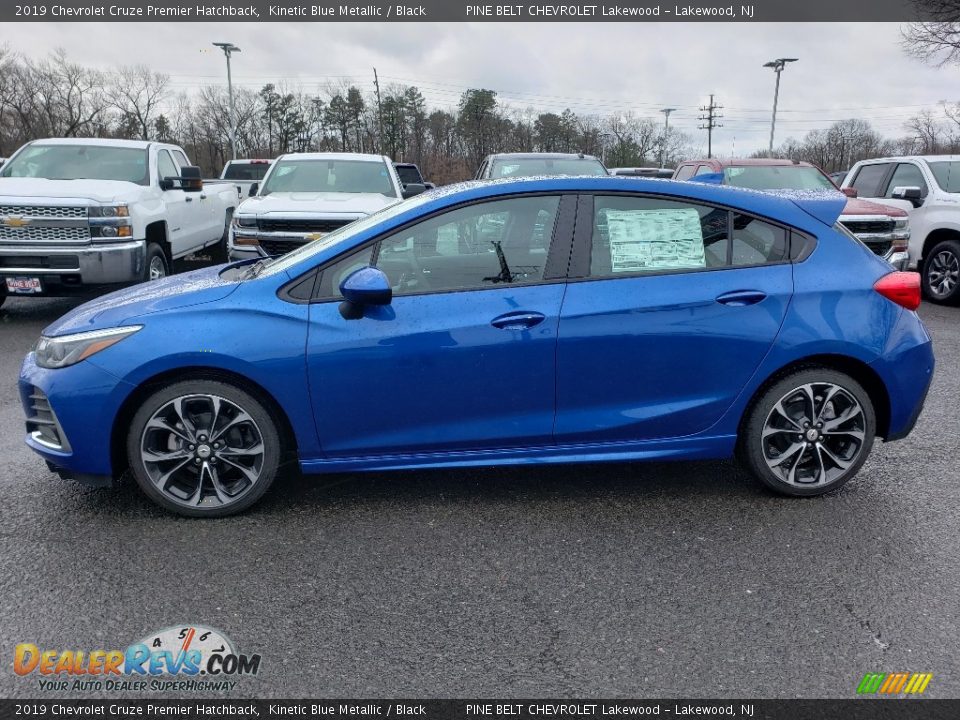 Kinetic Blue Metallic 2019 Chevrolet Cruze Premier Hatchback Photo #3