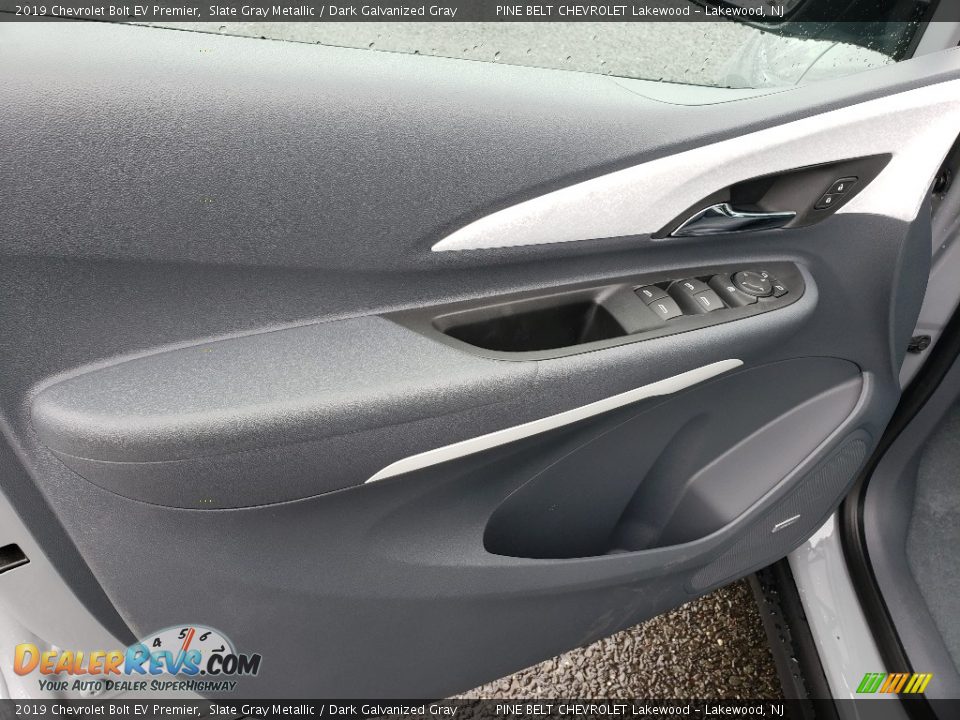 2019 Chevrolet Bolt EV Premier Slate Gray Metallic / Dark Galvanized Gray Photo #8