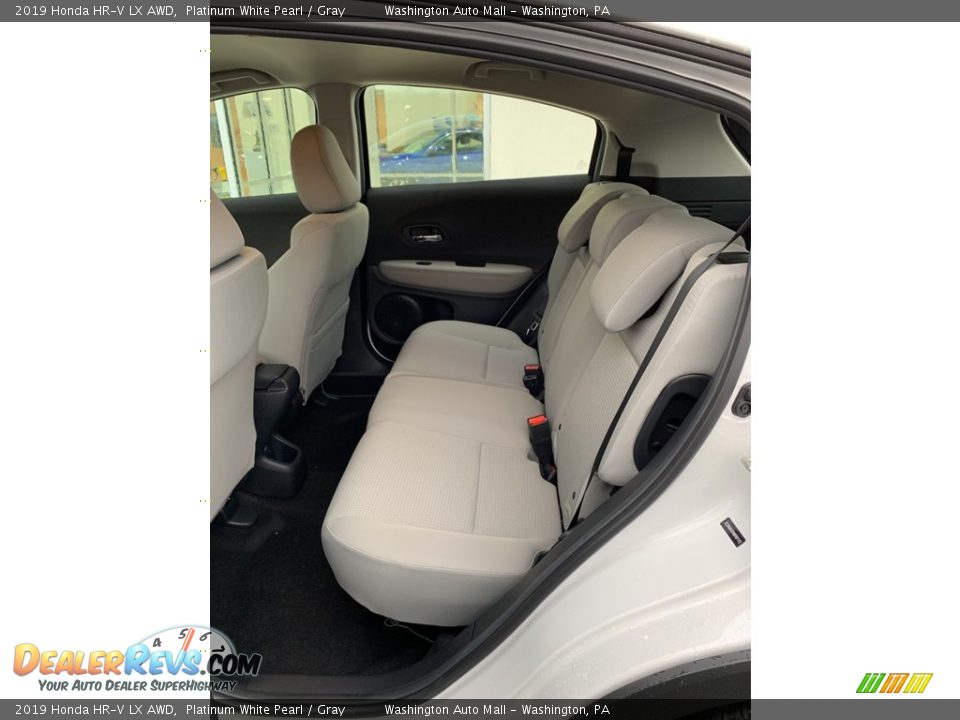2019 Honda HR-V LX AWD Platinum White Pearl / Gray Photo #19