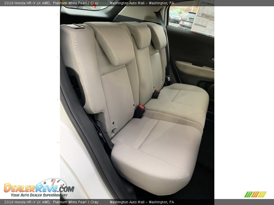 2019 Honda HR-V LX AWD Platinum White Pearl / Gray Photo #24
