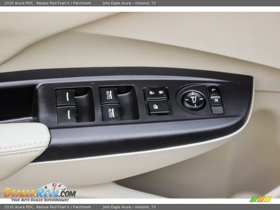 2016 Acura RDX Basque Red Pearl II / Parchment Photo #15