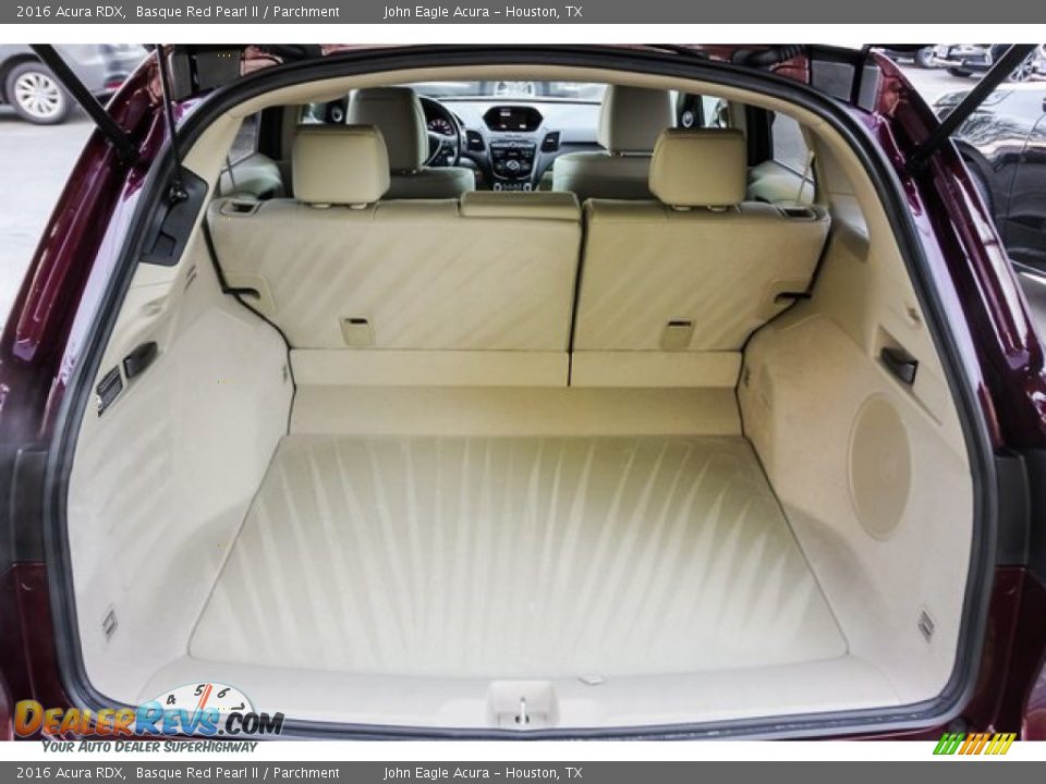 2016 Acura RDX Basque Red Pearl II / Parchment Photo #23