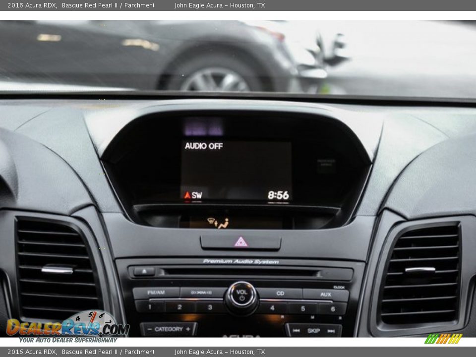 2016 Acura RDX Basque Red Pearl II / Parchment Photo #32