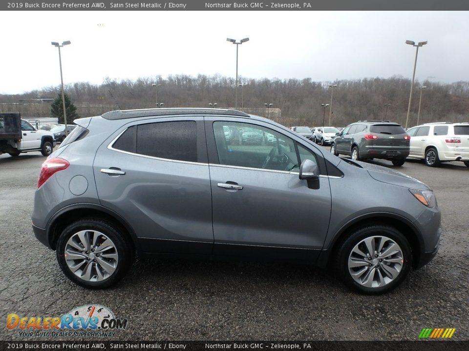 2019 Buick Encore Preferred AWD Satin Steel Metallic / Ebony Photo #4