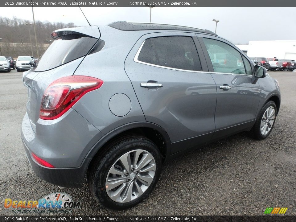 2019 Buick Encore Preferred AWD Satin Steel Metallic / Ebony Photo #5