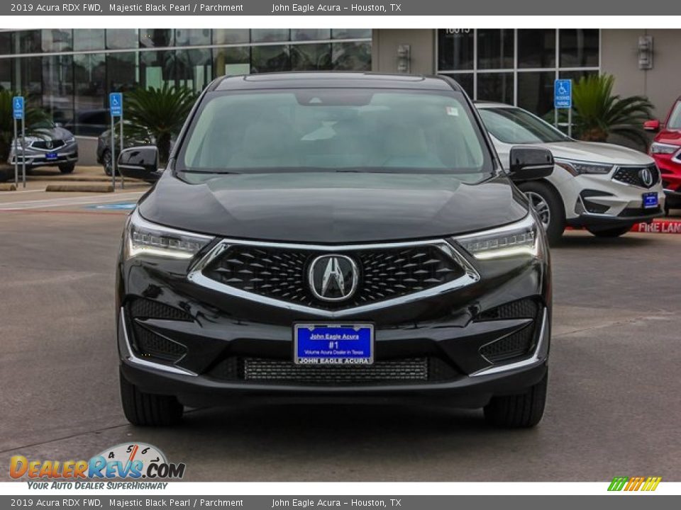 2019 Acura RDX FWD Majestic Black Pearl / Parchment Photo #2