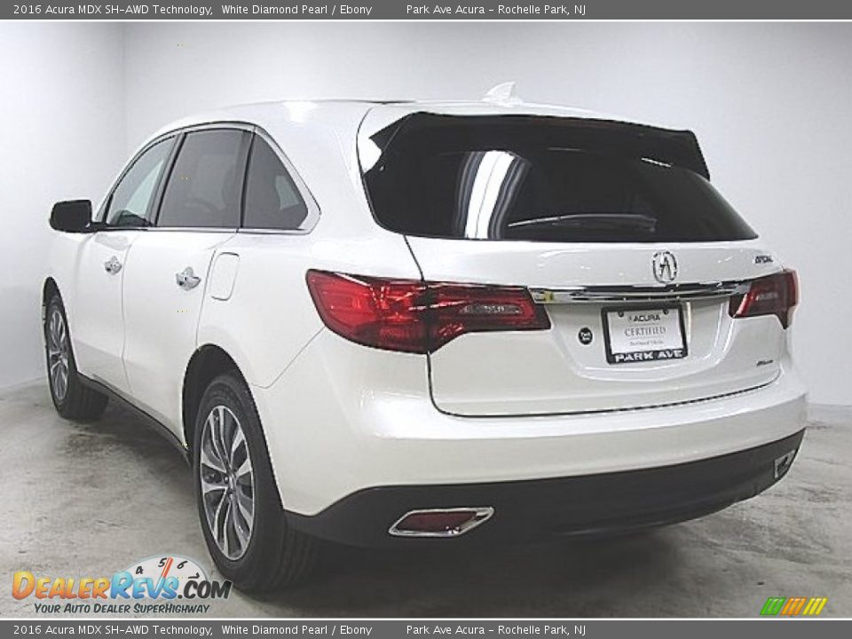 2016 Acura MDX SH-AWD Technology White Diamond Pearl / Ebony Photo #1