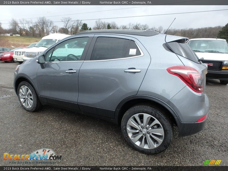 2019 Buick Encore Preferred AWD Satin Steel Metallic / Ebony Photo #8