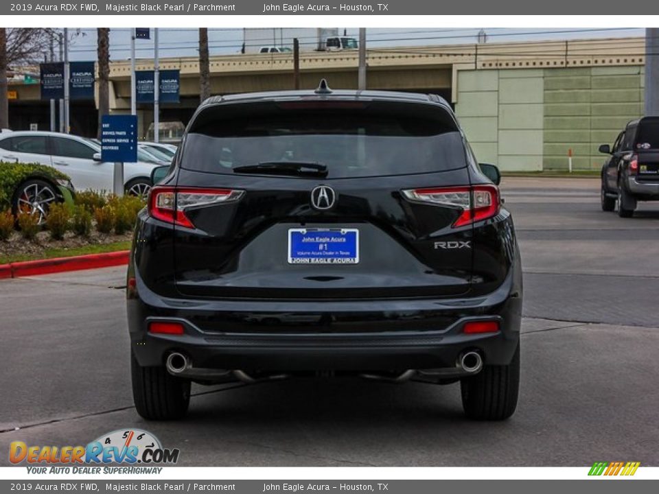 2019 Acura RDX FWD Majestic Black Pearl / Parchment Photo #6