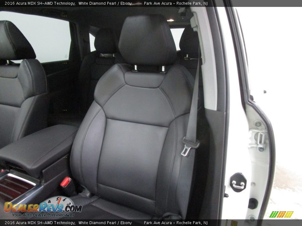 2016 Acura MDX SH-AWD Technology White Diamond Pearl / Ebony Photo #7