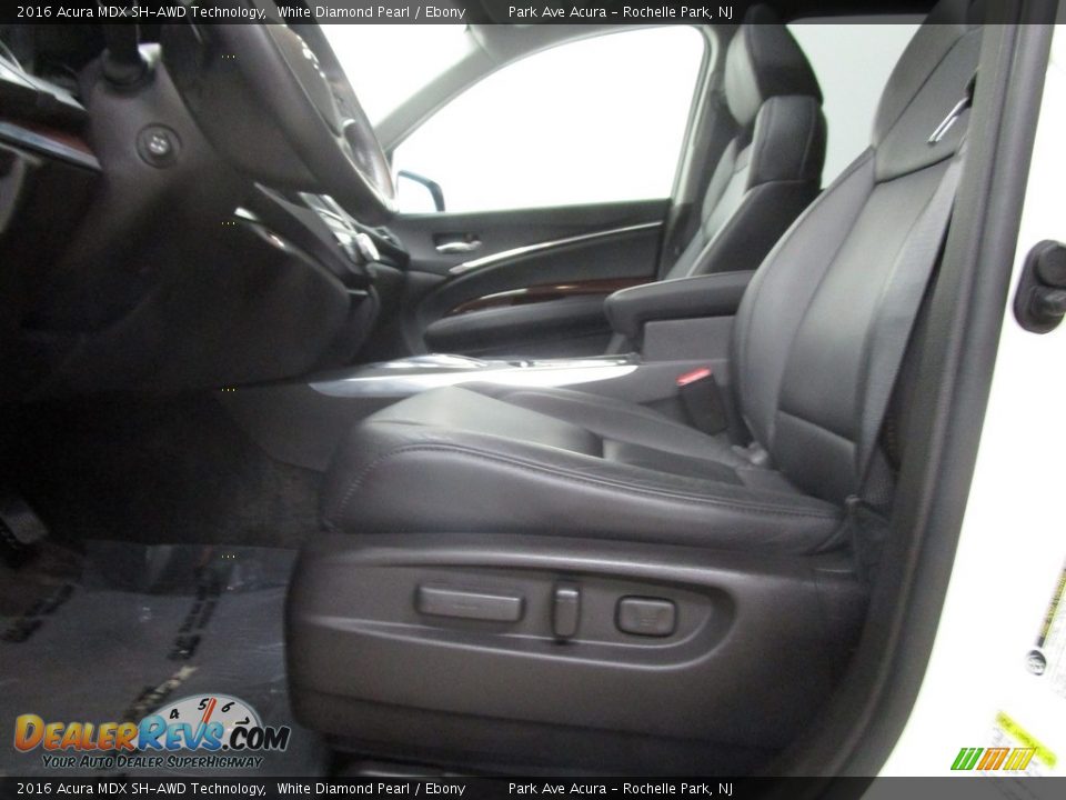 2016 Acura MDX SH-AWD Technology White Diamond Pearl / Ebony Photo #8