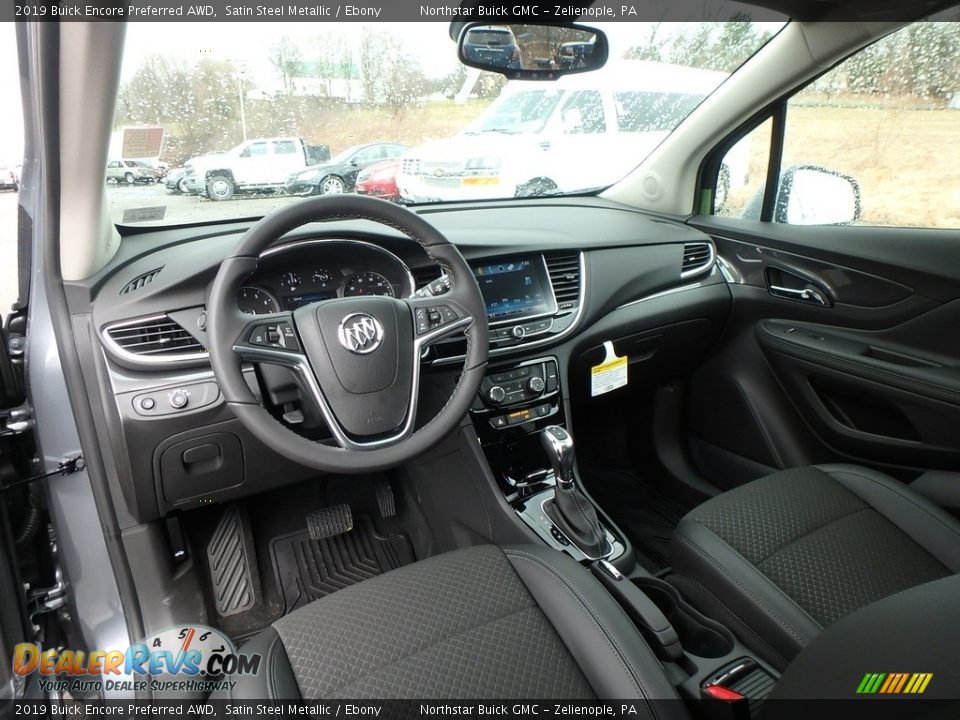 2019 Buick Encore Preferred AWD Satin Steel Metallic / Ebony Photo #13