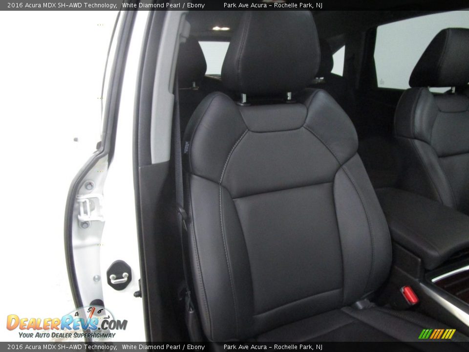 2016 Acura MDX SH-AWD Technology White Diamond Pearl / Ebony Photo #15