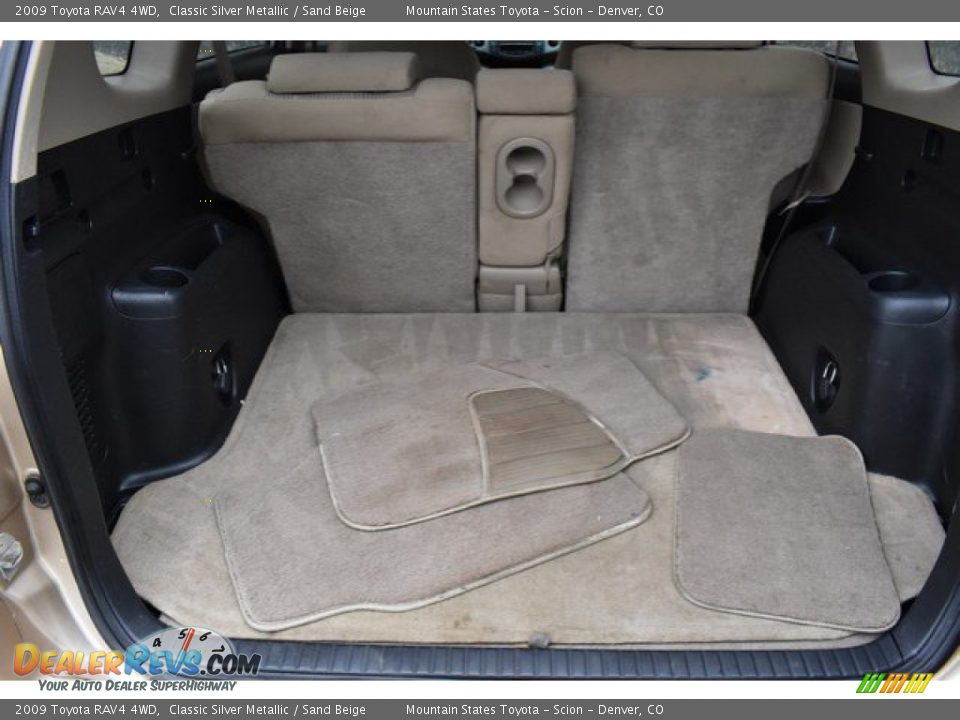 2009 Toyota RAV4 4WD Classic Silver Metallic / Sand Beige Photo #26