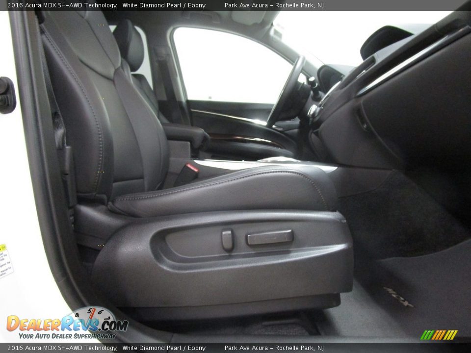 2016 Acura MDX SH-AWD Technology White Diamond Pearl / Ebony Photo #16